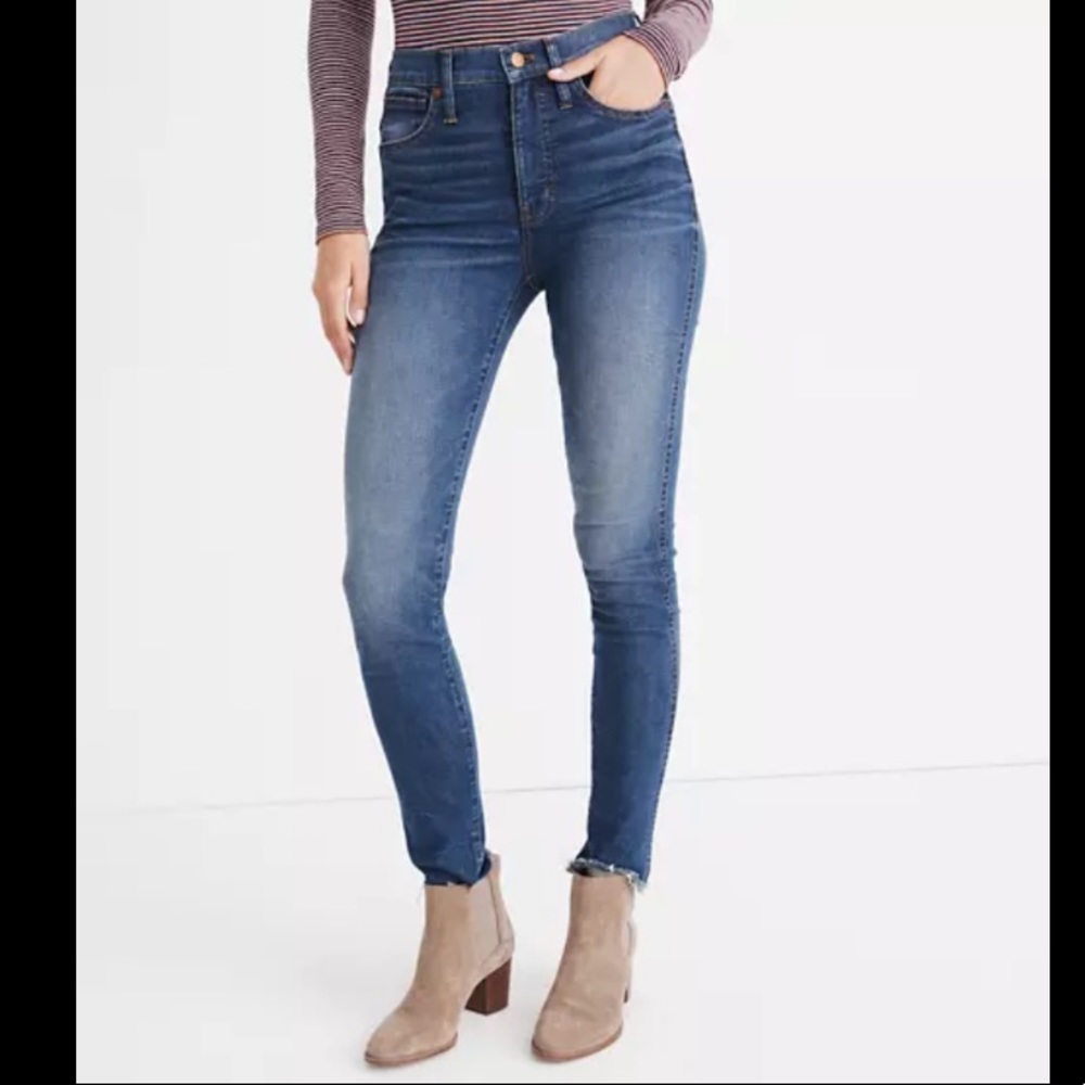 Madewell High Rise Skinny Jeans
